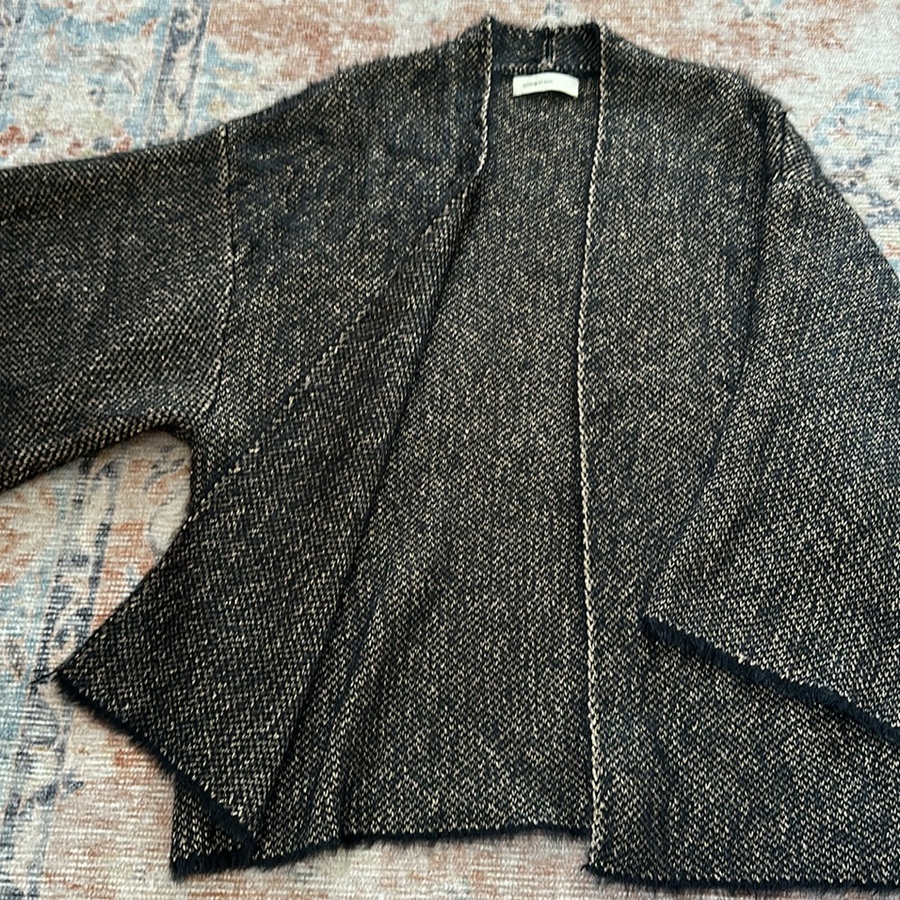 Iridescent Sleeping On Snow Open Front Cardigan - image 4